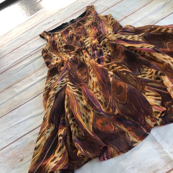 Love Fire PeacockSheath Dress - Picture 5 of 7